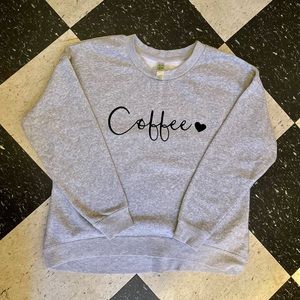 Lightly worn women’s medium coffee sweater